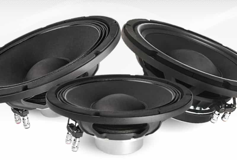 THREE NEW WOOFERS PRESENTED AT PROLIGHT+SOUND 2017