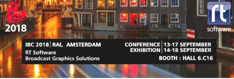 RT Software IBC 2018