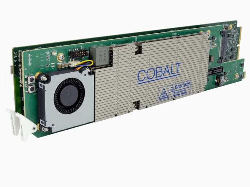 Cobalt Digital processing 4K 2110 con opzione INDIGO e soluzioni di routing ad alta densità serie WAVE