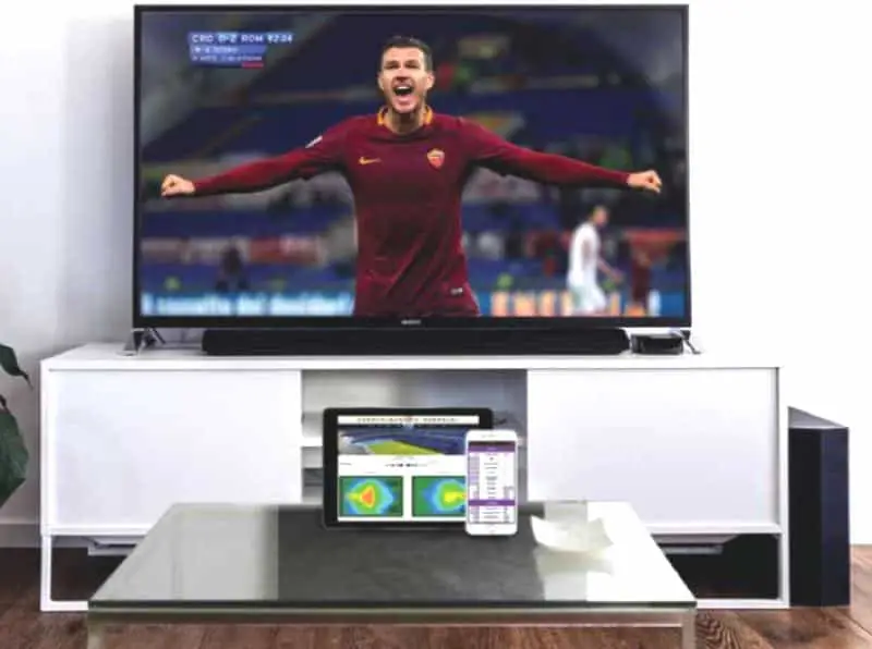 Netco Sports, full-fledged graphics.