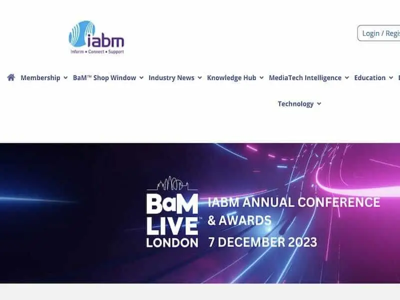 IABMbamLiveLondon